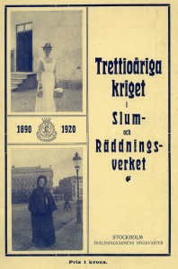 Broschyrens_framsida_Slum-och Räddningsverket 30år_1920