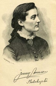 Jenny Swenson_Stabskapten_tecknat av W. Meyer_ur Runt Jorden Nov 1888